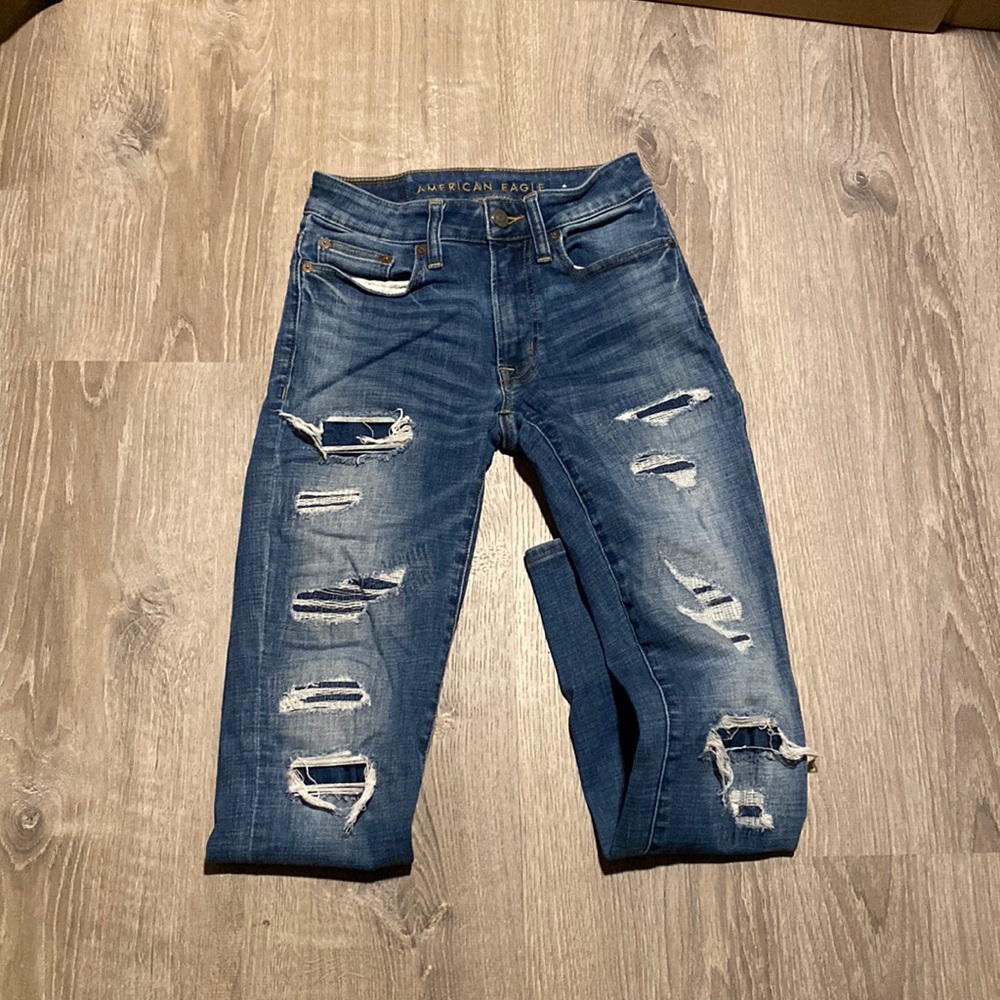 American eagle skinny jeans 26x30